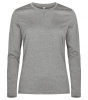 Clique Basic Active-t L/s Women Meleerattu Harmaa