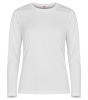 Clique Basic Active-t L/s Women Valkoinen