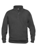 Clique Basic Half Zip Meleerattu Antrasiitti