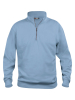 Clique Basic Half Zip Vaalean