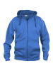 Clique Basic Hoody Full Zip Keskisininen