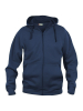 Clique Basic Hoody Full Zip Tummansininen