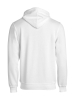 Clique Basic Hoody Full Zip Valkoinen