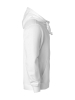 Clique Basic Hoody Full Zip Valkoinen