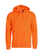 Clique Basic Hoody Huomio-oranssi