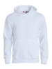 Clique Basic Hoody Junior Valkoinen