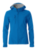 Clique Basic Hoody Softshell Ladies Keskisininen