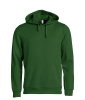 Clique Basic Hoody Tummanvihreä