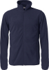 Clique Basic Micro Fleece Jacket Tumman Sininen
