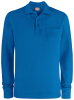 Clique Basic Polo Pocket L/s Keskisininen
