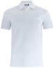 Clique Basic Polo Pocket Valkoinen