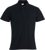 Clique Basic Polo S/s Junior Musta