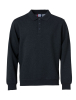Clique Basic Polo Sweater Meleerattu Antrasiitti