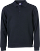 Clique Basic Polo Sweater Tumman Sininen