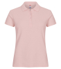 Clique Basic Polo Women Candy Pink