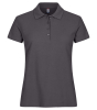 Clique Basic Polo Women Metallinharmaa