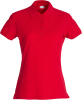 Clique Basic Polo Women Punainen