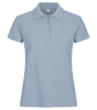 Clique Basic Polo Women Soft Blue