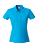 Clique Basic Polo Women Turkoosi