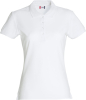 Clique Basic Polo Women Valkoinen