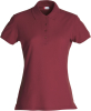 Clique Basic Polo Women Viininpunainen