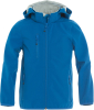 Clique Basic Softshell Jacket Junior Keskisininen