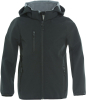 Clique Basic Softshell Jacket Junior Musta