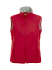 Clique Basic Softshell Vest Ladies Punainen