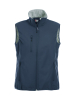Clique Basic Softshell Vest Ladies Tumman Sininen