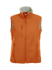 Clique Basic Softshell Vest Ladies Tummanoranssi