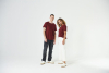 Clique Basic-t Loose Fit Valkoinen