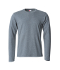 Clique Basic-t L/s Meleerattu Harmaa