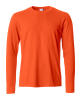 Clique Basic-t L/s Tummanoranssi