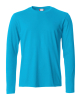 Clique Basic-t L/s Turkoosi