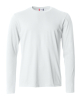 Clique Basic-t L/s Valkoinen
