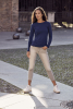 Clique Basic-t L/s Women Valkoinen