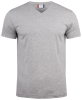 Clique Basic-t V-neck Meleerattu Harmaa