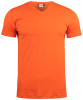 Clique Basic-t V-neck Oranssi