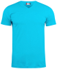 Clique Basic-t V-neck Turkoosi
