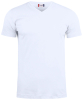 Clique Basic-t V-neck Valkoinen