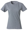 Clique Basic-t Women Meleerattu Harmaa