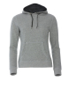 Clique Classic Hoody Women Meleerattu Harmaa