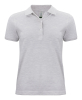 Clique Classic Oc Polo Women Luonnonvalkoinen Meleerattu