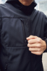 Clique Classic Softshell 2 In 1 Tummansininen