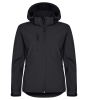 Clique Classic Softshell Hoody Women Musta