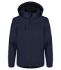 Clique Classic Softshell Jacket Junior Tummansininen