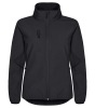 Clique Classic Softshell Jacket Women Musta