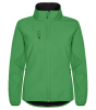 Clique Classic Softshell Jacket Women Omenanvihreä