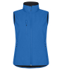Clique Classic Softshell Vest Women Keskisininen