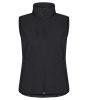 Clique Classic Softshell Vest Women Musta